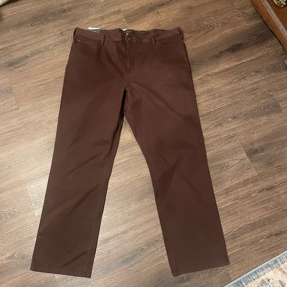 Pantalon Chino Banana Republic Homme – Taille 42x34, Coton Beige